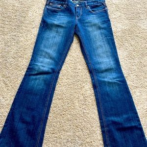 Express Jeans Boot Cut Size 27 (4) Dark Wash Great Condition